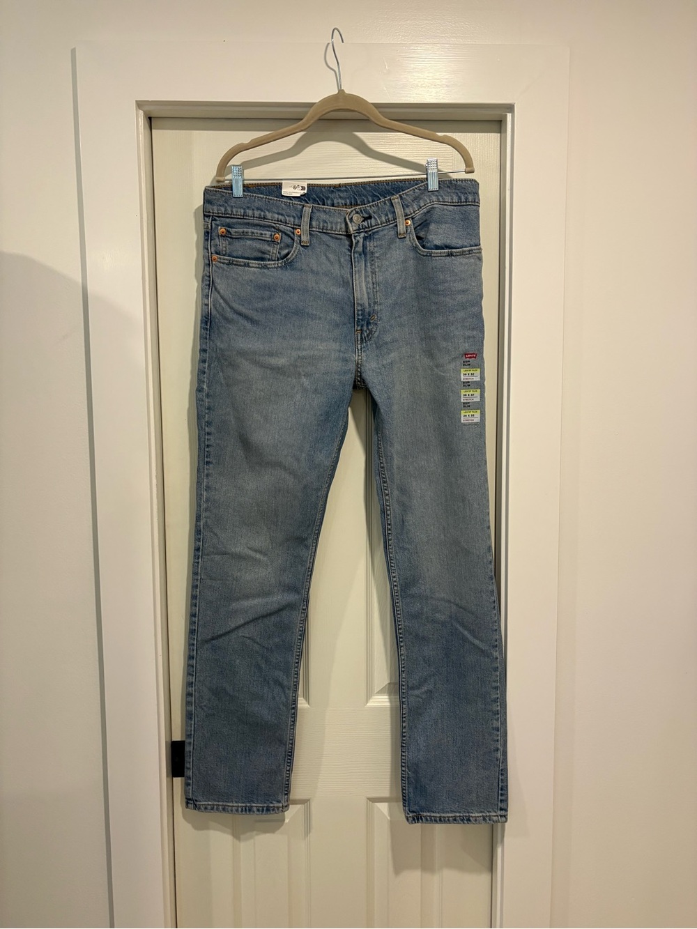 Levi's Men's Light Wash Straight Jeans
